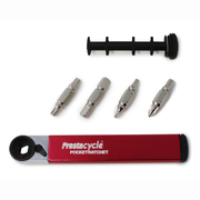Prestacycle PocketRatchet w/8 Bit Sizes inside handle