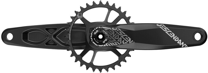 Sram Front Crank Descendant Carbon Eagle DUB 175mm Direct Mount 32T Chainring Black