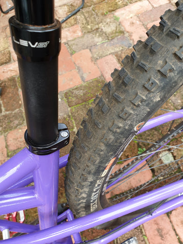 Tyre clearance Downduro bike ORBO