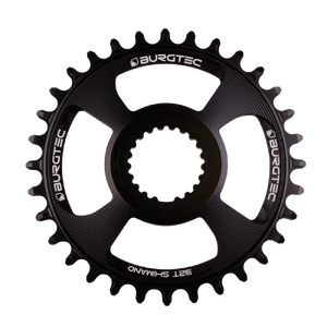 Burgtec Thick-Thin Chainring Shimano Direct Mount 12-Speed 32T Black