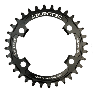 Burgtec Thick-Thin Chainring 96/64mm BCD XT/XTR 11-Speed