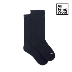Handup Socks Black Logo Wool