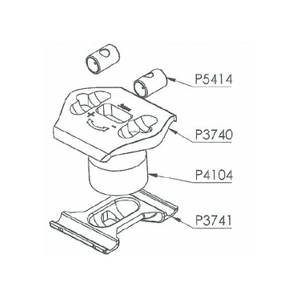 KS Parts Lower Seat Clamp (Vantage) P3741