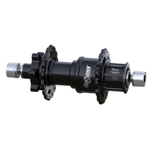 Onyx DH/DJ Single-Speed J-Bend Rear Hub 135x10 Bolt-On HG 32H 6-Bolt Black