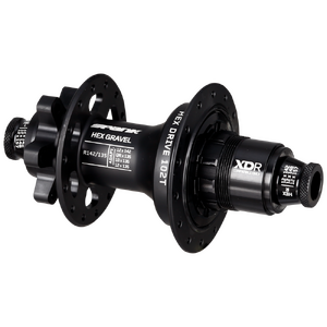 Spank Hex Drive 102T J-Bend Gravel Rear Hub R135/142 28H Black (without freehub body)