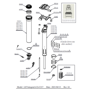 KS Lev Integra 30.9-31.6mm 2020+ A12 Oil Pressure Stick