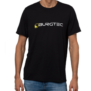 Burgtec Logo Tech T-Shirt Large Black/Yellow