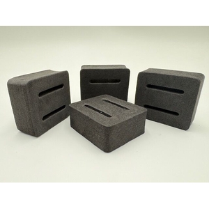 Geosmina Replacement Foam Spacers - 1 pcs Black