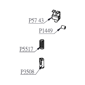 KS Parts - Replacement remote parts for E20 / LEV / JAG external Droppers