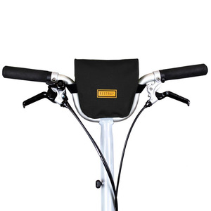 Restrap Folding Bike City Handlebar Bag Black