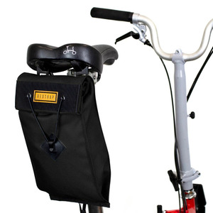 Restrap Folding Bike City Saddle Bag Large Black