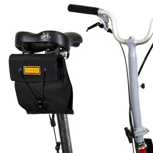 Restrap Folding Bike City Saddle Bag Small Black