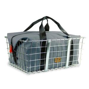 Restrap Wald Basket Bag Large Grey