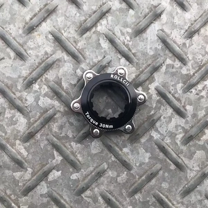 Rollcii Centre Lock Adapter (6-Bolt to Centerlock) Black