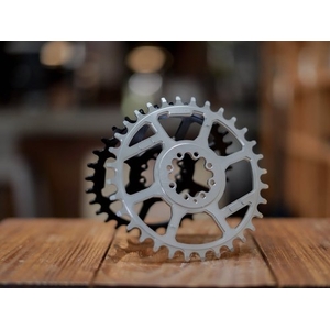 Veloci Cycles Rollcii V.2 N/W 36T Chainring ( Dm8-Sram), Silver