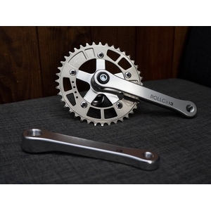 Veloci Cycles Rollcii 13 Crank BCD110 165MM Polish Silver