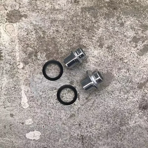 ROLLCii M12x100 CAP for RC27DB Front Hub - Silver