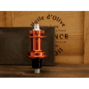 ROLLCii RC39DB 6 BOLT BOOST REAR HUB, M12x148, 32H, TANGERINE FIRE XD